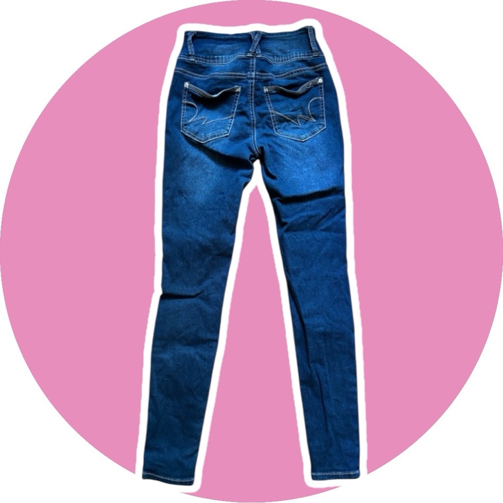 Wallflower // Sassy High Rise // Distressed Ripped Jeans - Picture 6 of 6